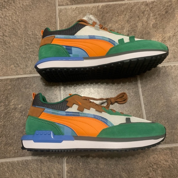 Puma x Minecraft City Rider Minecraft Edition 385748-01 | Men's Shoes Size 10.5 - Picture 2 of 9